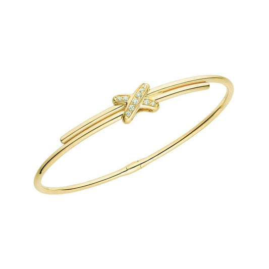 [✨ROSE💎]JEUX DE BRACELET GOLD DIAMONDS