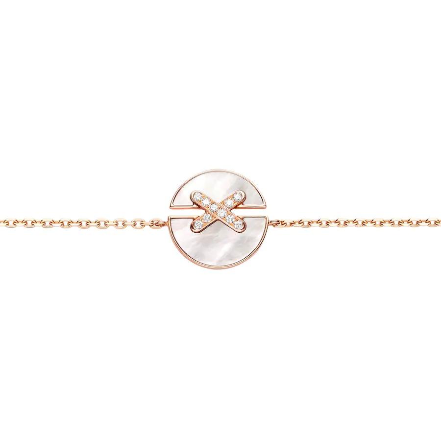 [✨ROSE💎]JEUX DE BRACELET MOP PINK GOLD DIAMONDS