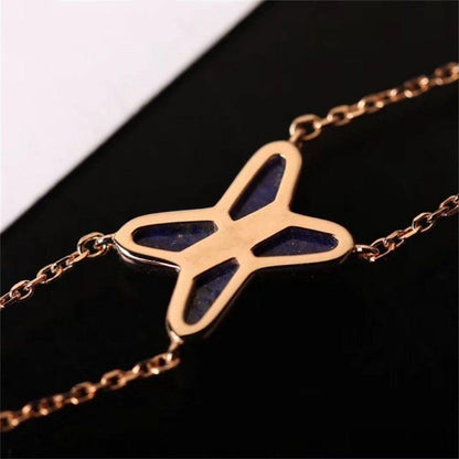 [✨ROSE💎]Hollow Design Four-Leaf Clover Flower Shape Ring