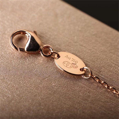 [✨ROSE💎]Hollow Design Four-Leaf Clover Flower Shape Ring