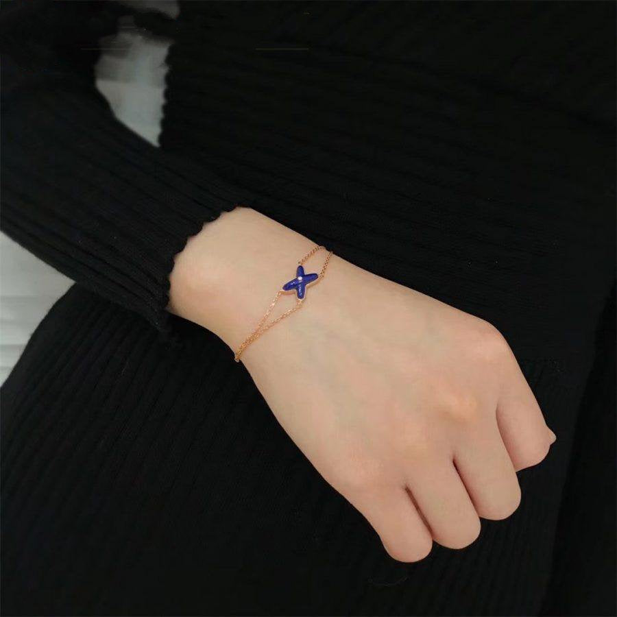 [✨ROSE💎]Hollow Design Four-Leaf Clover Flower Shape Ring