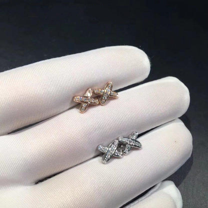 [✨ROSE💎]JEUX DE DIAMOND EARRINGS
