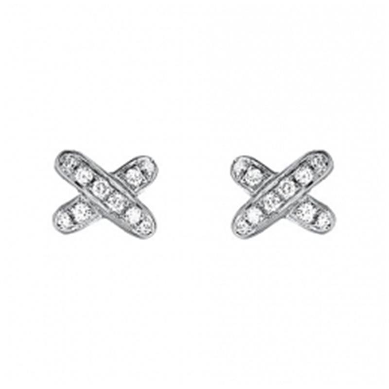 [✨ROSE💎]JEUX DE DIAMOND EARRINGS