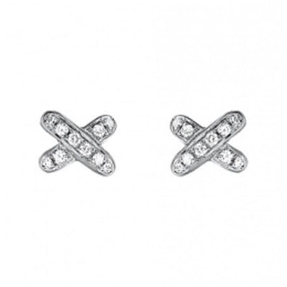 [✨ROSE💎]JEUX DE DIAMOND EARRINGS