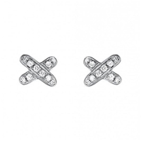 [✨ROSE💎]JEUX DE DIAMOND EARRINGS