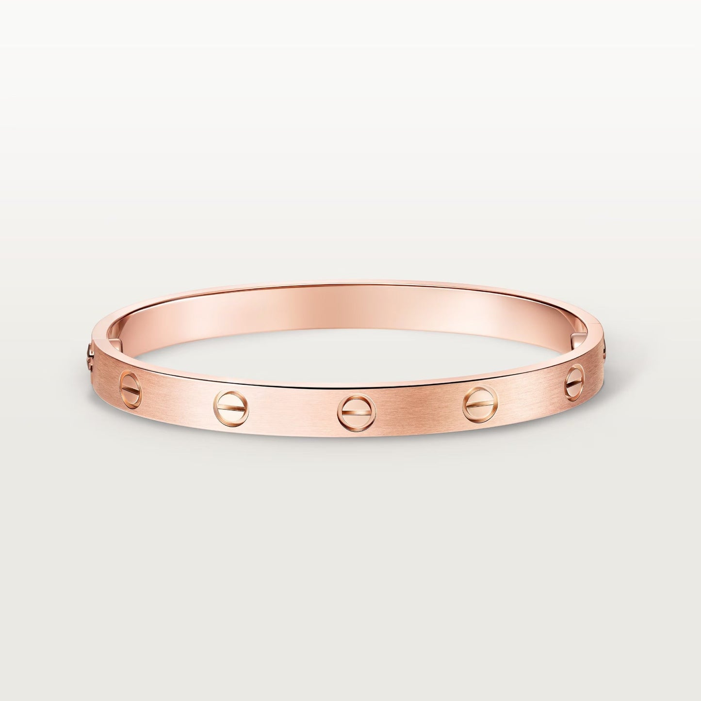 [✨ROSE💎]LOVE BRACELET 6.1MM BRUSHED