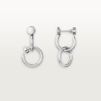 [✨ROSE💎]JUSTE NO DIAMOND DOUBLE EARRINGS