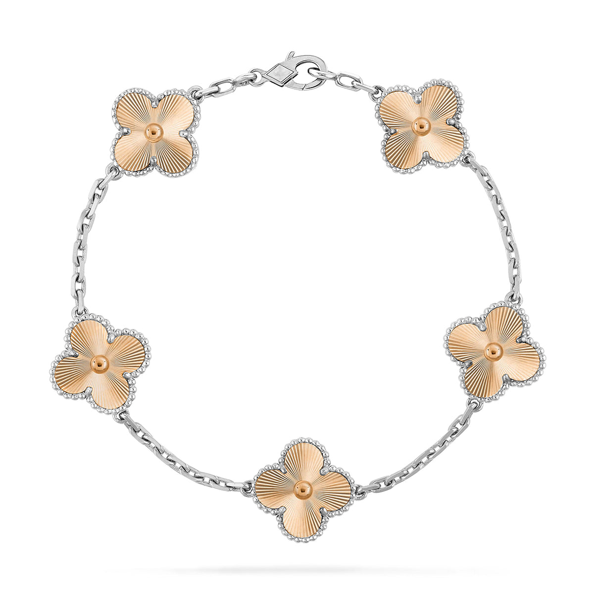 [✨ROSE💎] CLOVER 5 MOTIF LASER BRACELET COLLECTION