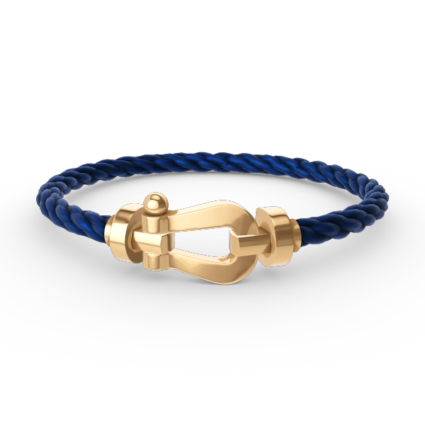 [✨ROSE💎]FORCE LARGE HORSESHOE NO DIAMOND BRACELET GOLD