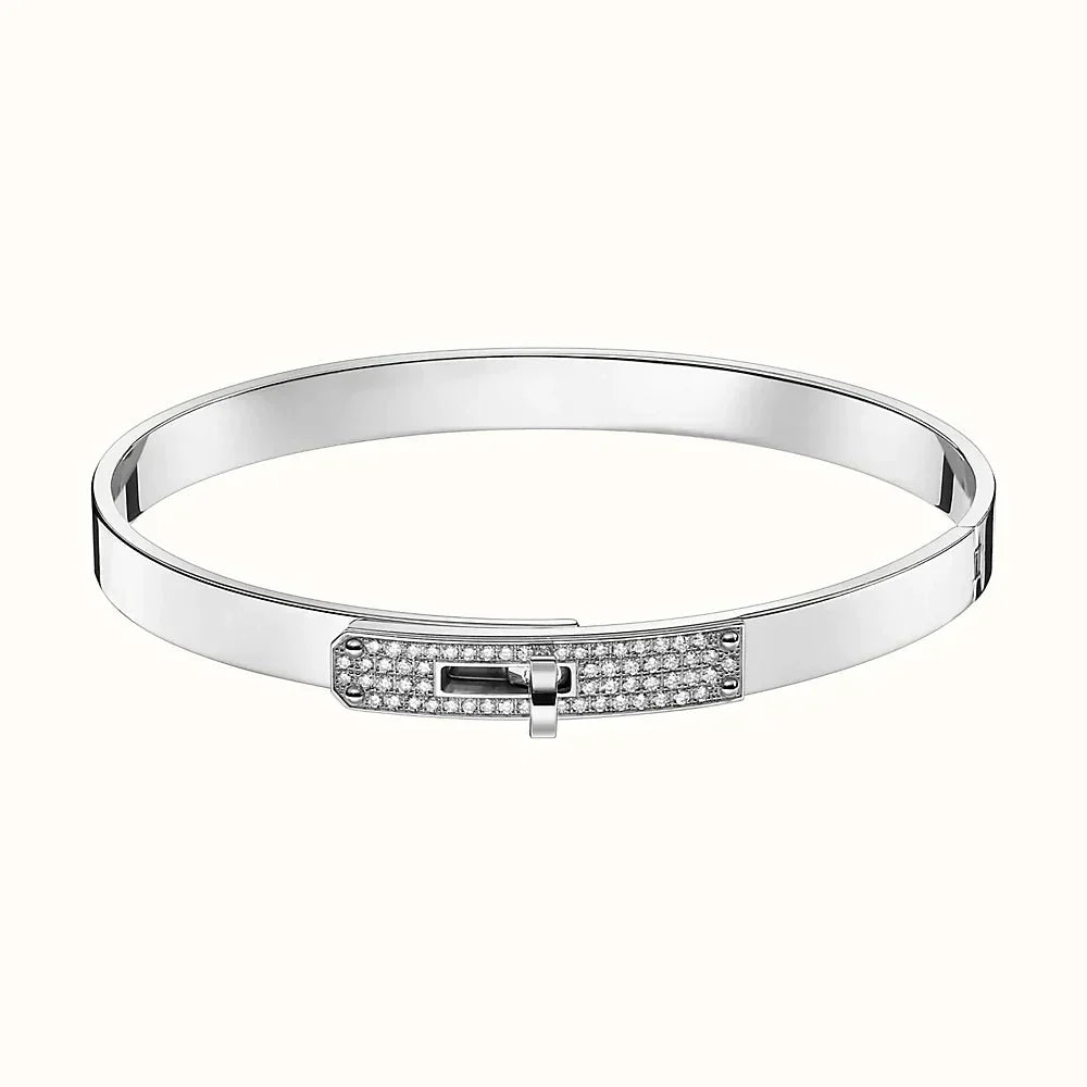 [✨ROSE💎]KELLY SILVER DIAMOND BRACELET