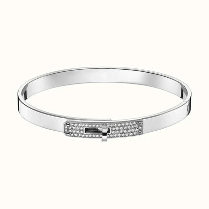 [✨ROSE💎]KELLY SILVER DIAMOND BRACELET