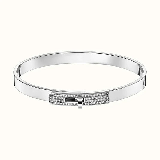 [✨ROSE💎]KELLY SILVER DIAMOND BRACELET