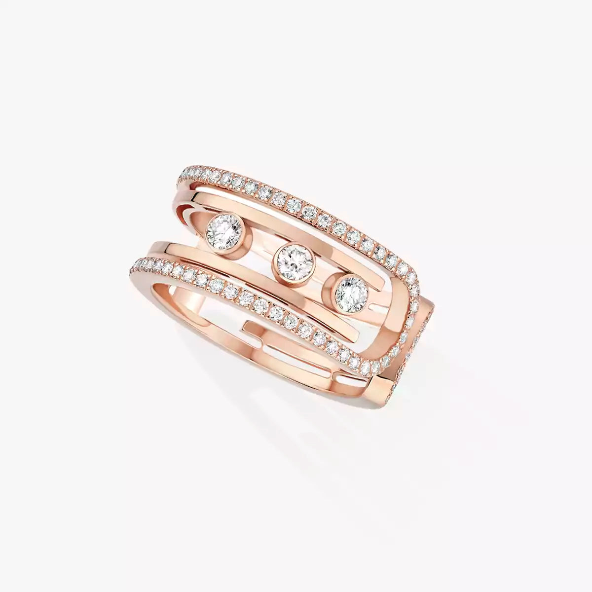 [✨ROSE💎]Move 10th Diamond Ring in Gold