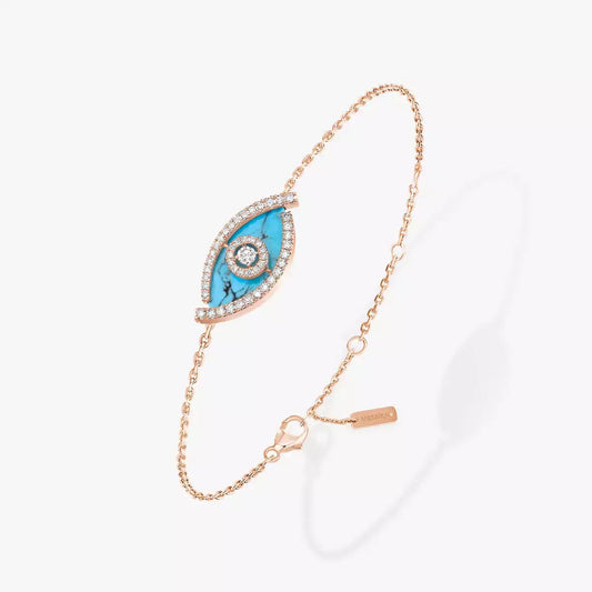[✨ROSE💎]Lucky Eye Diamond Bracelet