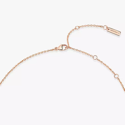 [✨ROSE💎]Lucky Eye Diamond Necklace in Rose Gold and Turquoise