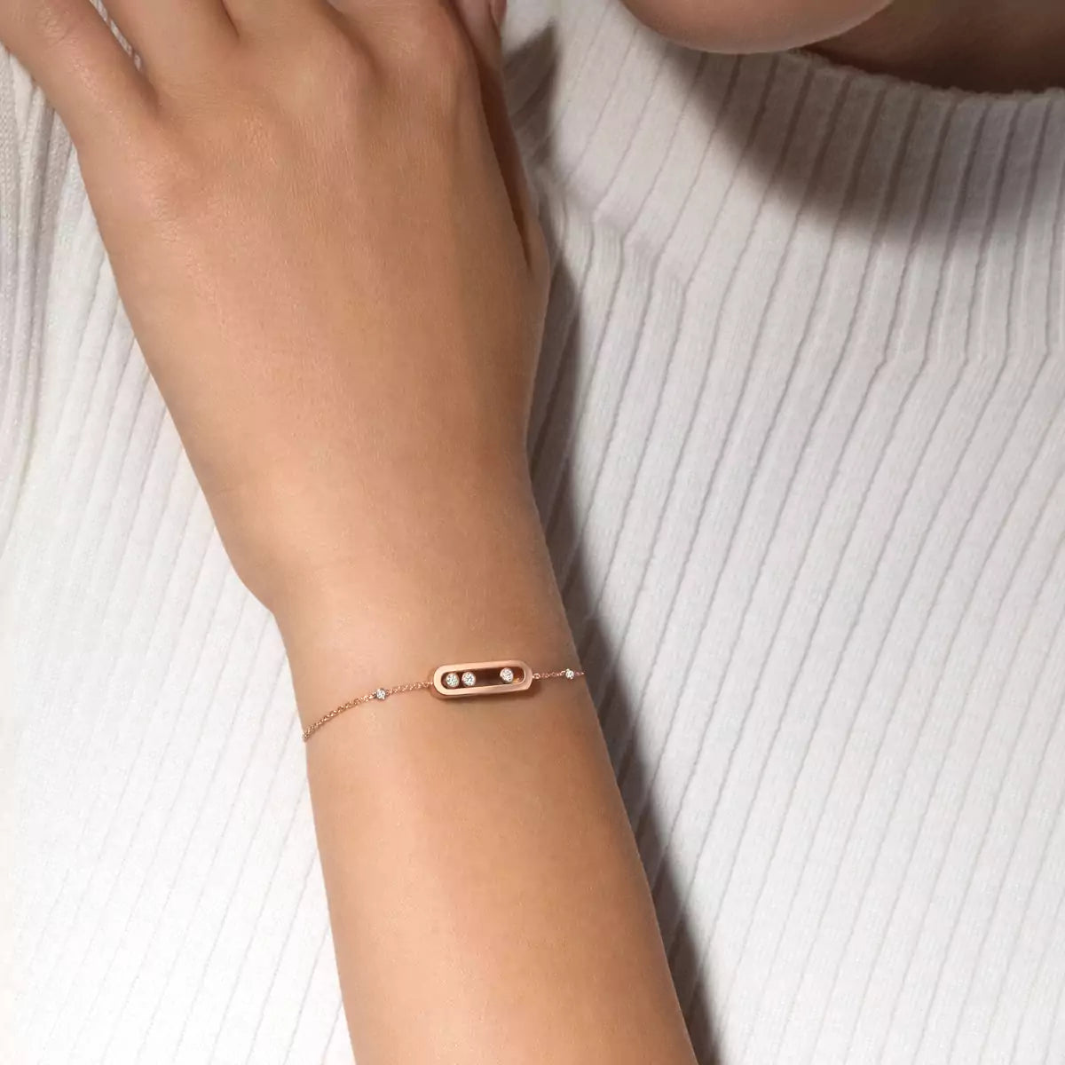 [✨ROSE💎]Baby Move Diamond Bracelet