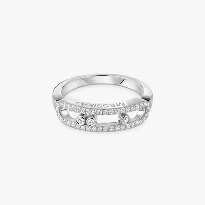 [✨ROSE💎] Baby Move Gold Diamond Pave_ Ring