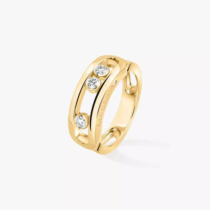 [✨ROSE💎] MoveGold Diamond Ring