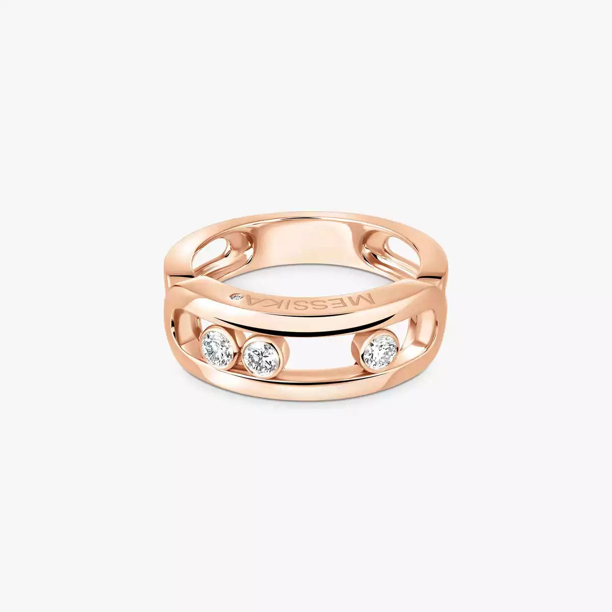 [✨ROSE💎] MoveGold Diamond Ring