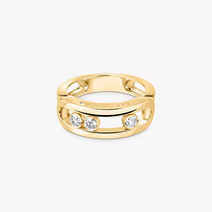 [✨ROSE💎] MoveGold Diamond Ring