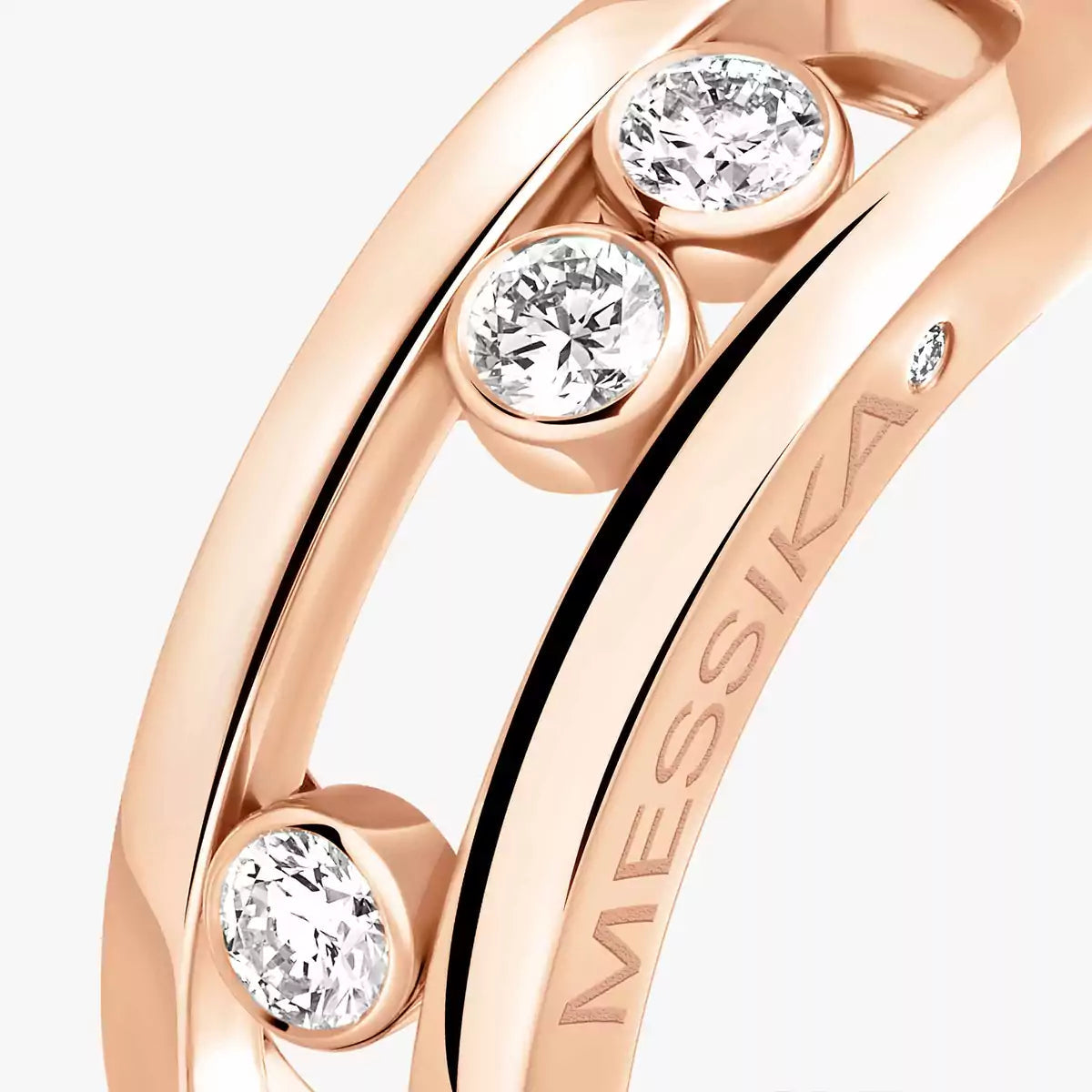 [✨ROSE💎] MoveGold Diamond Ring