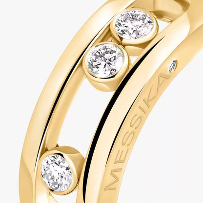 [✨ROSE💎] MoveGold Diamond Ring