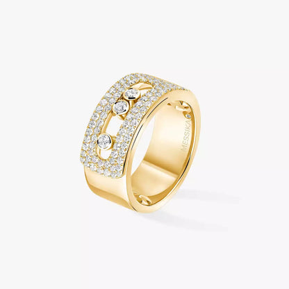 [✨ROSE💎] Move Noa Diamond Pave_ Ring
