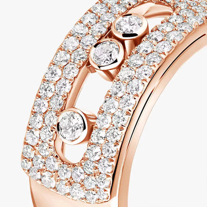 [✨ROSE💎] Move Noa Diamond Pave_ Ring