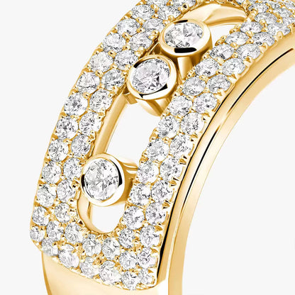 [✨ROSE💎] Move Noa Diamond Pave_ Ring