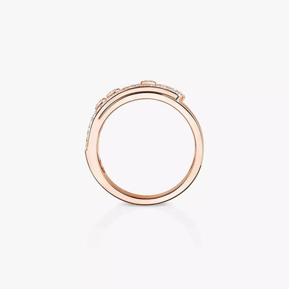 [✨ROSE💎] Move Noa Diamond Pave_ Ring