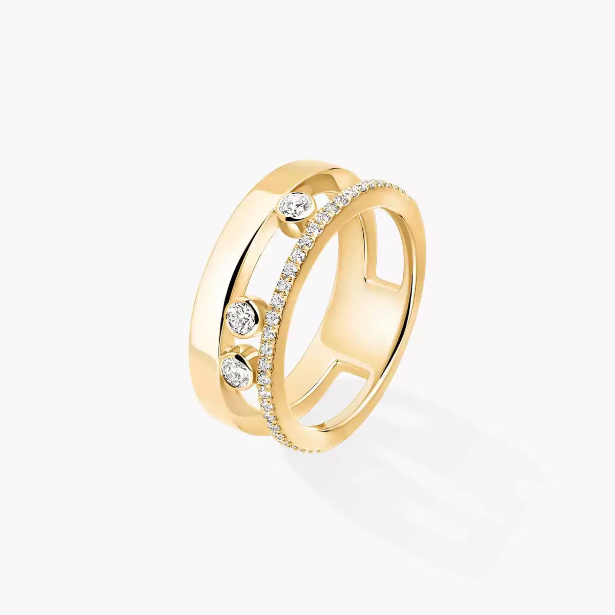 [✨ROSE💎]Move Romane Diamond Ring