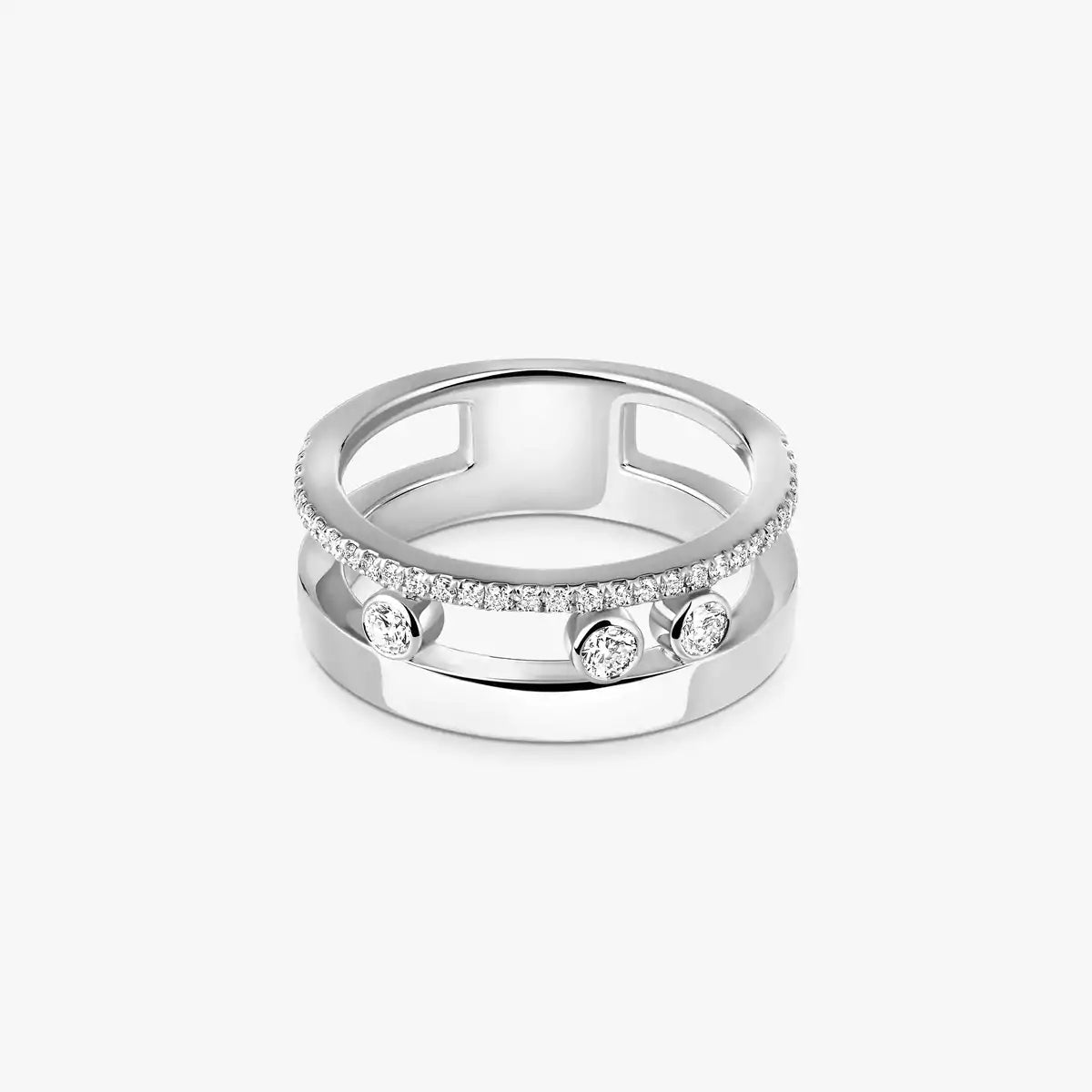 [✨ROSE💎]Move Romane Diamond Ring