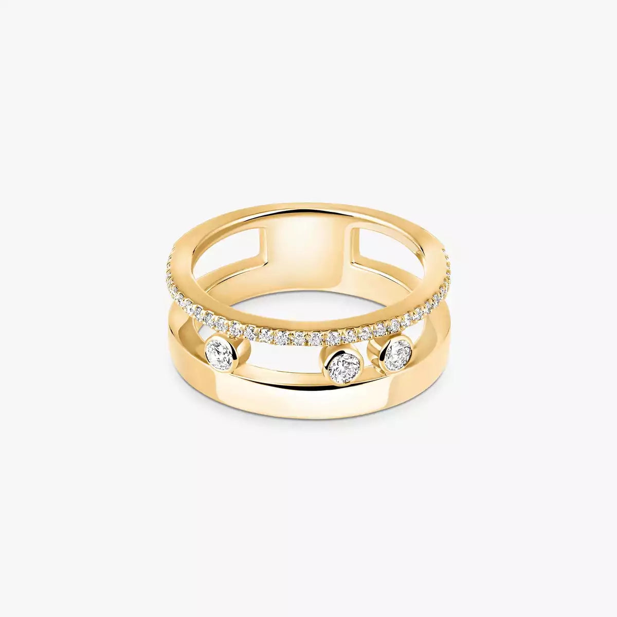 [✨ROSE💎]Move Romane Diamond Ring