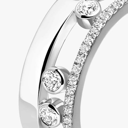 [✨ROSE💎]Move Romane Diamond Ring