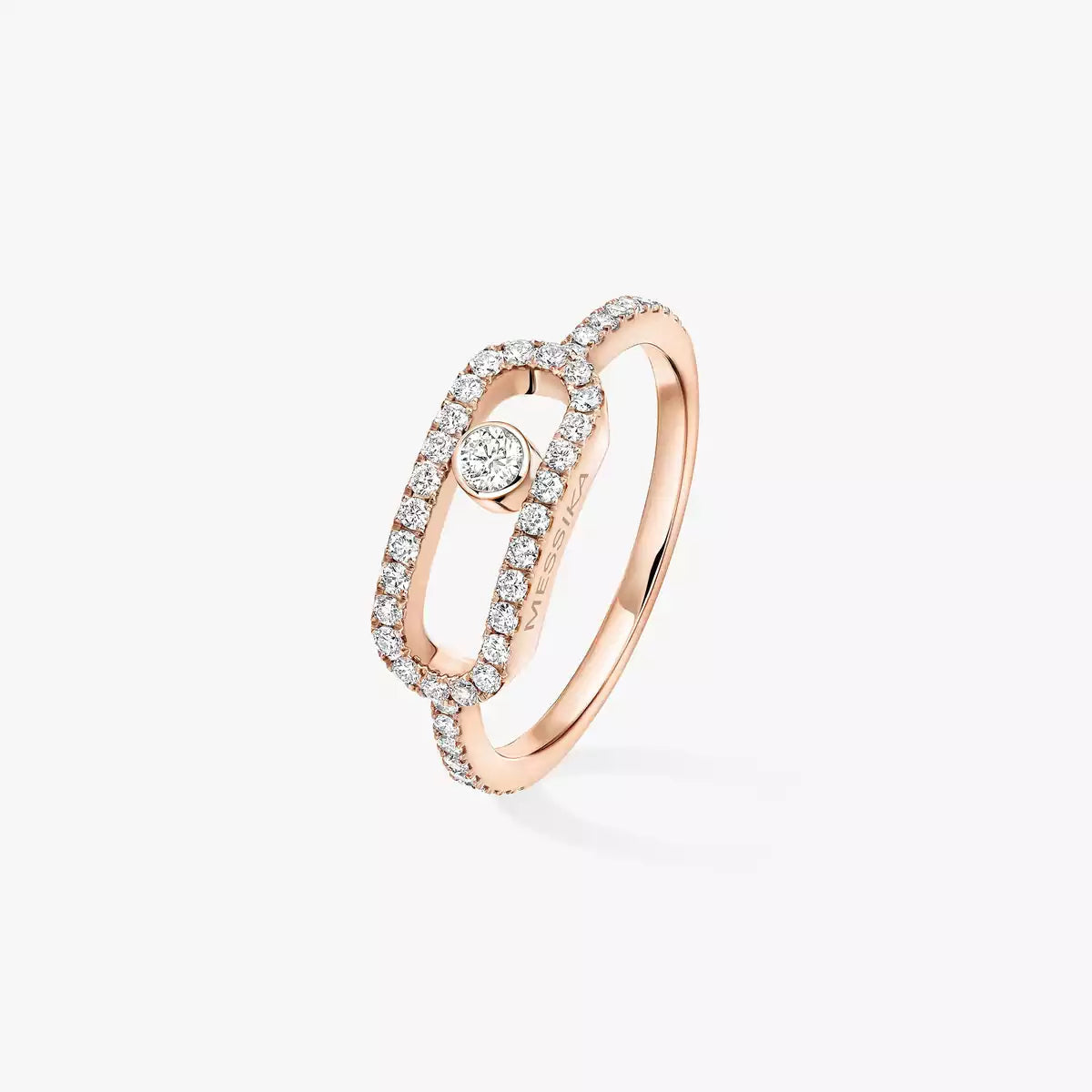 [✨ROSE💎]Move Uno Diamond Ring in Gold