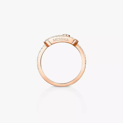 [✨ROSE💎]Move Uno Diamond Ring in Gold