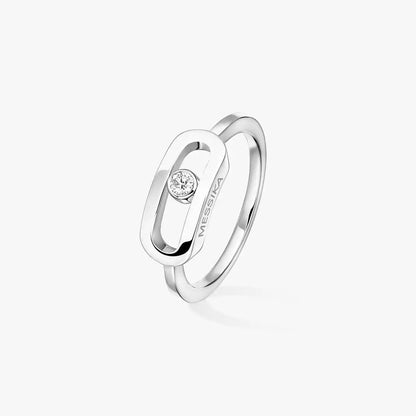 [✨ROSE💎]Move Uno Diamond Ring in Gold