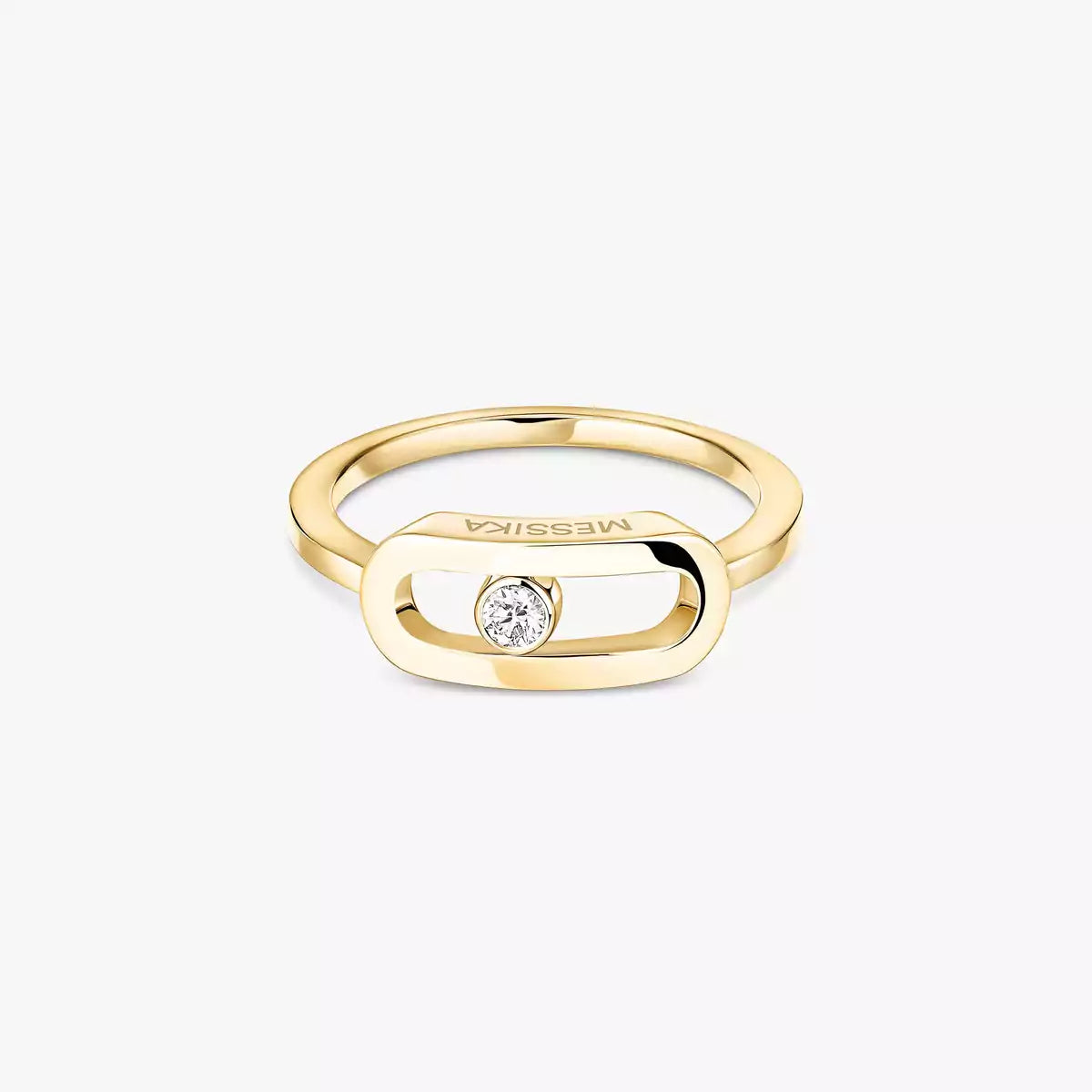 [✨ROSE💎]Move Uno Diamond Ring in Gold