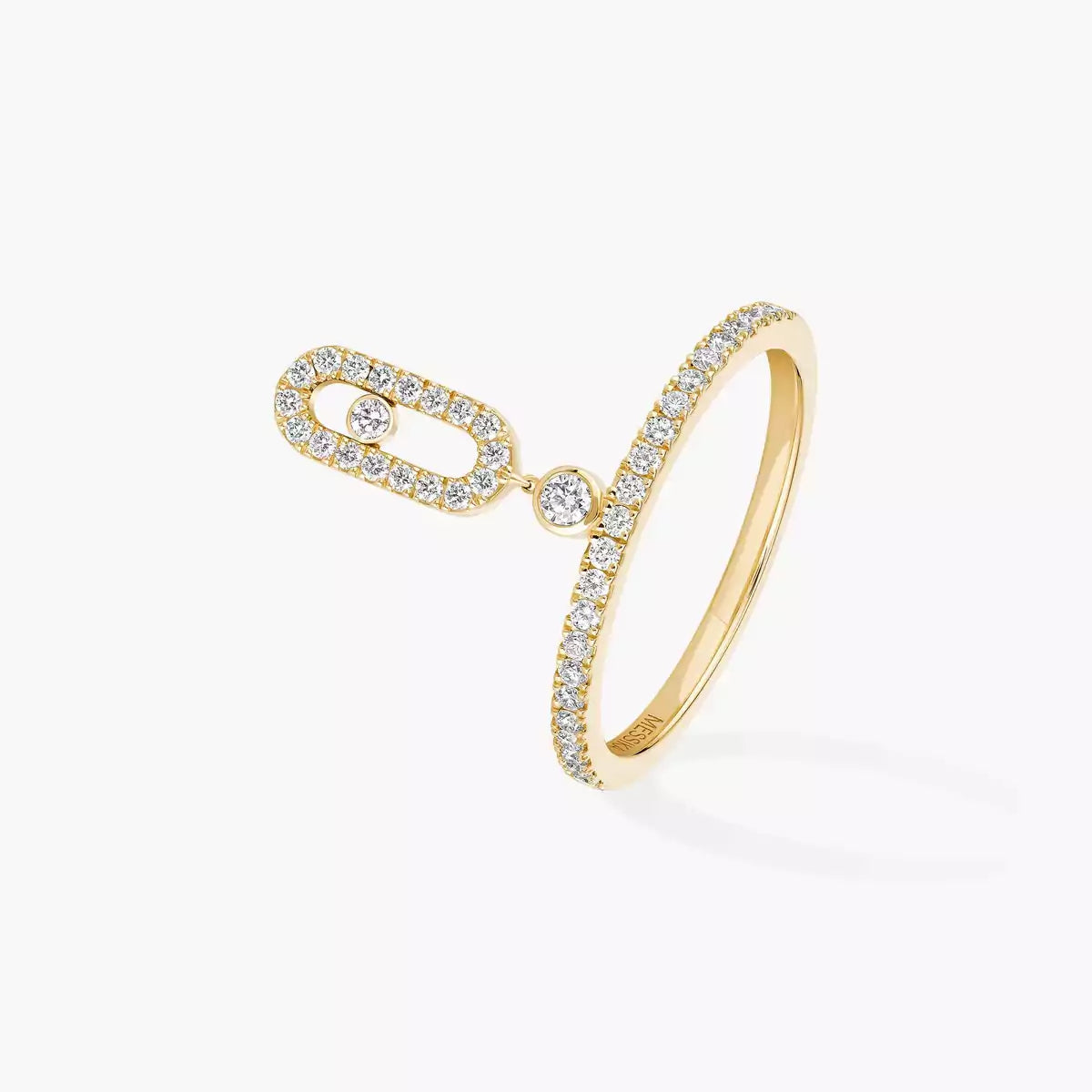 [✨ROSE💎]Move Uno Diamond Ring