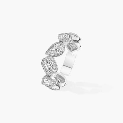 [✨ROSE💎]Diamond Wedding Ring My Twin