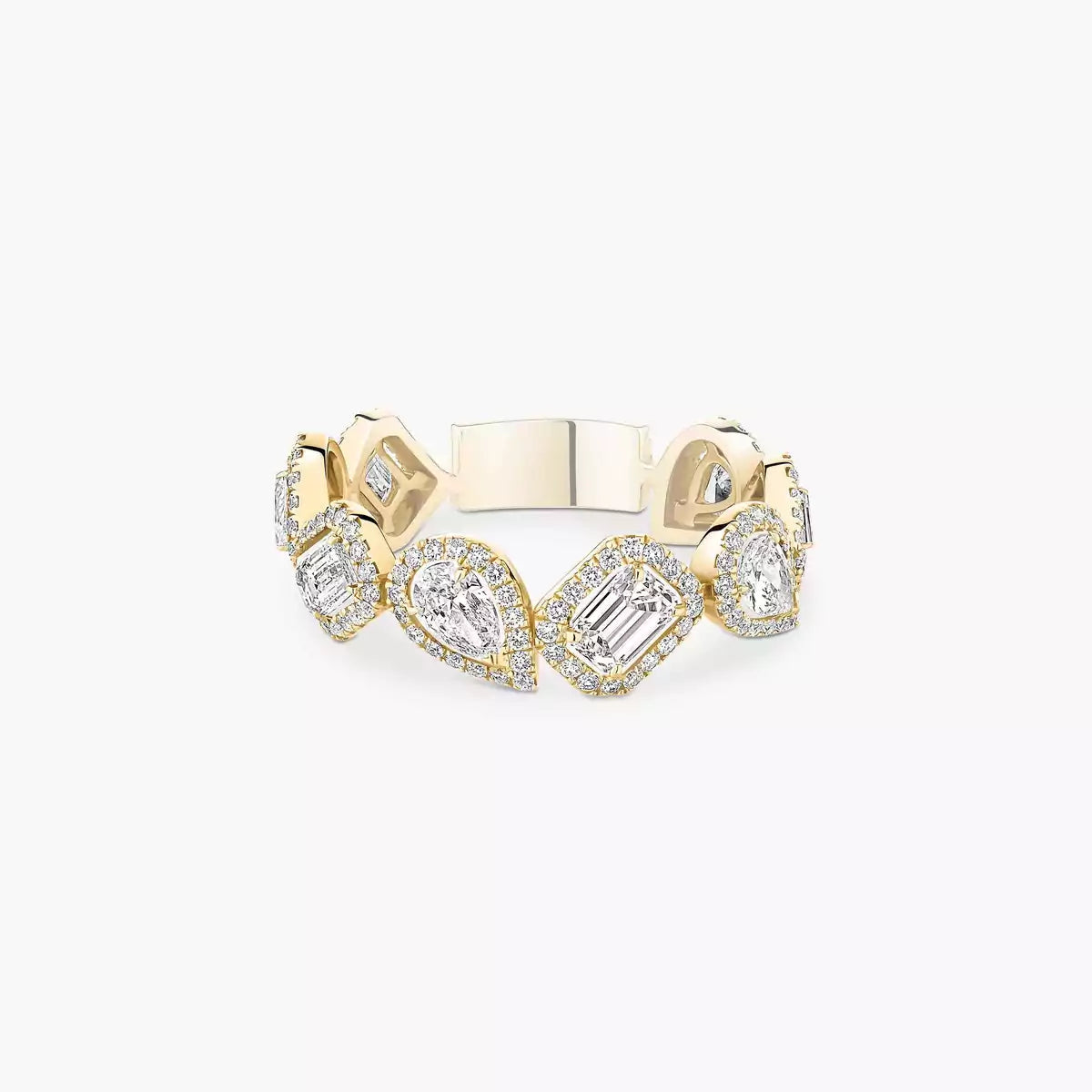 [✨ROSE💎]Diamond Wedding Ring My Twin