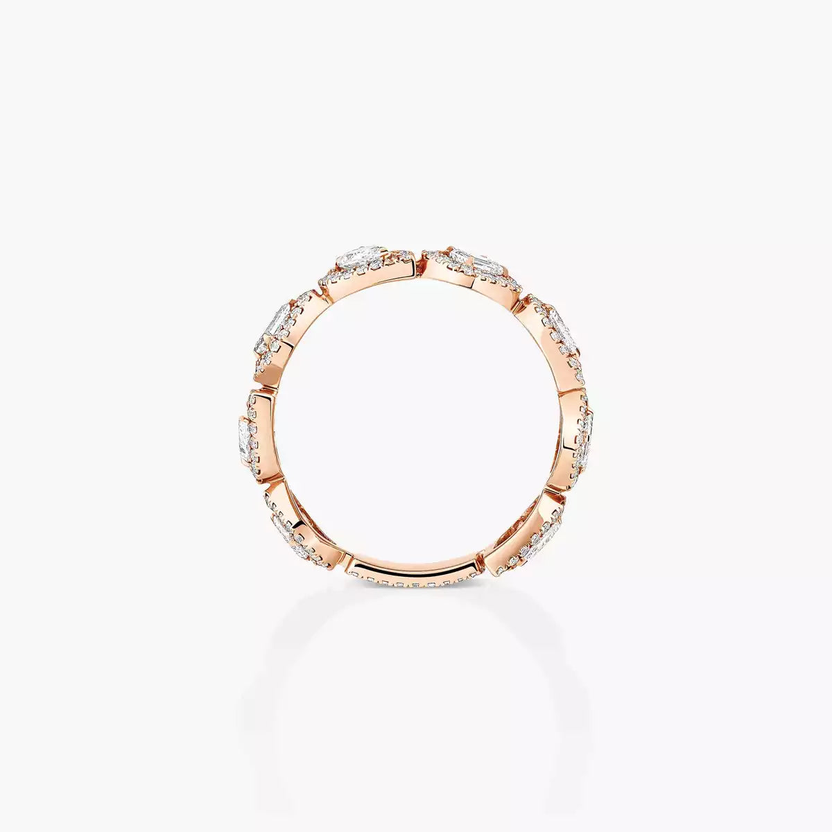 [✨ROSE💎]Diamond Wedding Ring My Twin