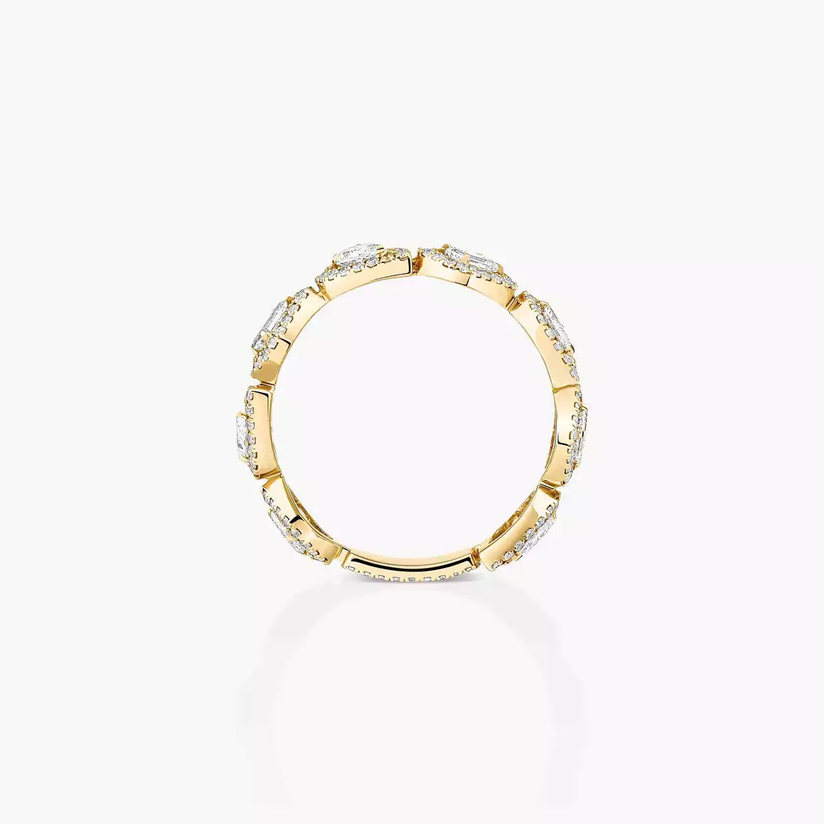 [✨ROSE💎]Diamond Wedding Ring My Twin