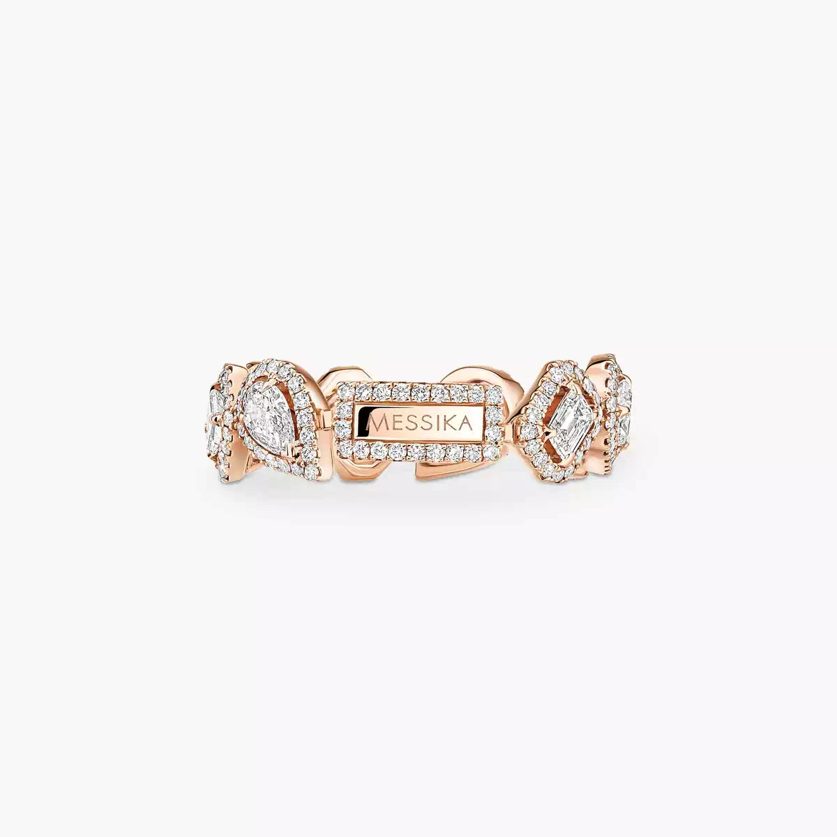 [✨ROSE💎]Diamond Wedding Ring My Twin