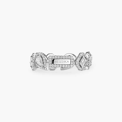 [✨ROSE💎]Diamond Wedding Ring My Twin