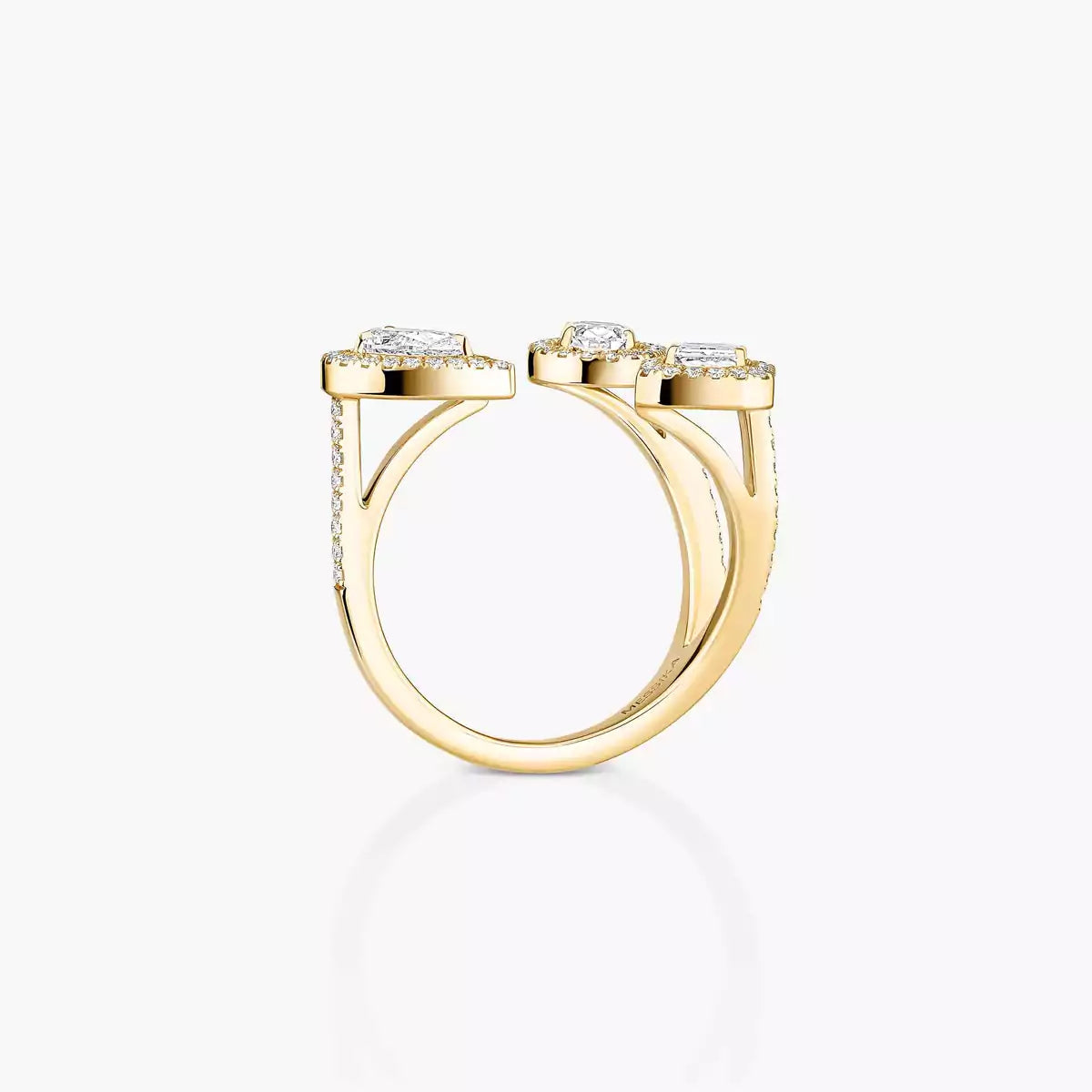 [[✨ROSE💎] Diamond Ring 0,25ct My Twin Trilogy