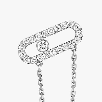 [✨ROSE💎]Move Uno Diamond Earrings