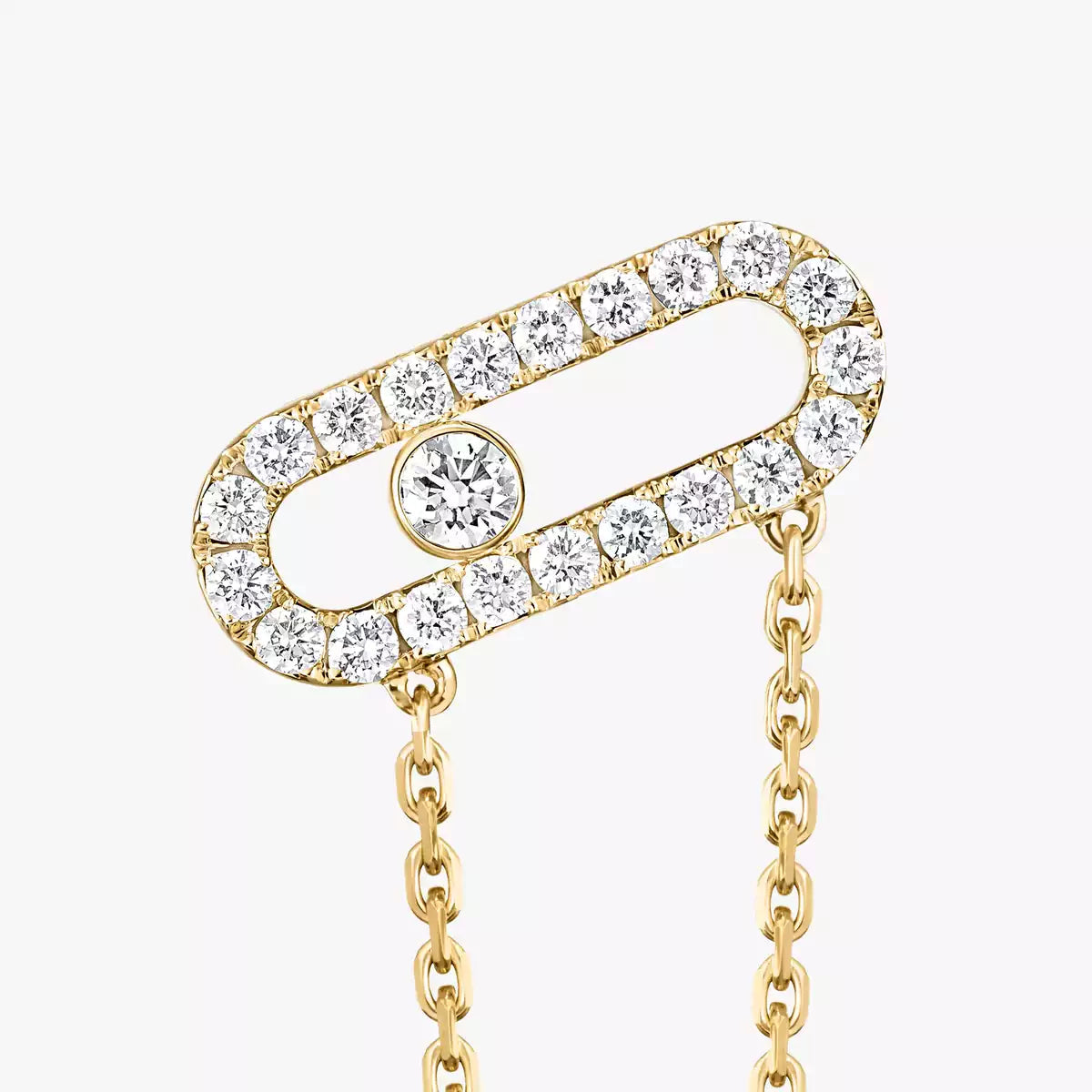 [✨ROSE💎]Move Uno Diamond Earrings