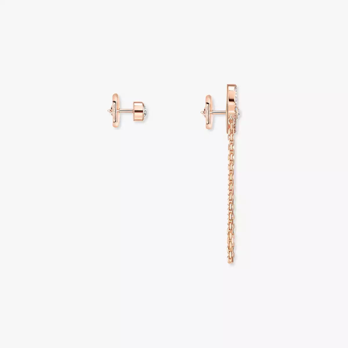 [✨ROSE💎]Move Uno Diamond Earrings