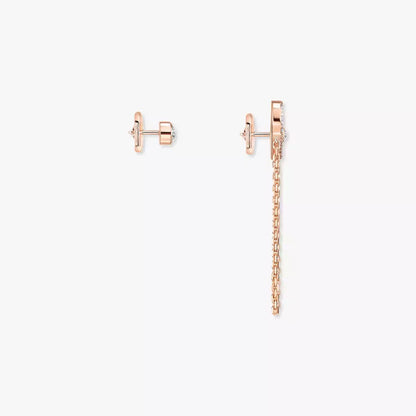 [✨ROSE💎]Move Uno Diamond Earrings